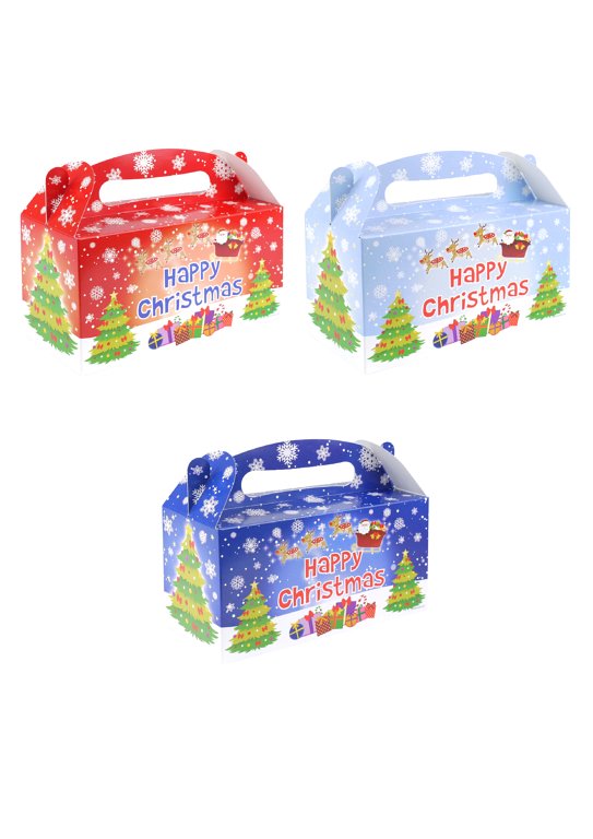 6 Large Christmas Boxes