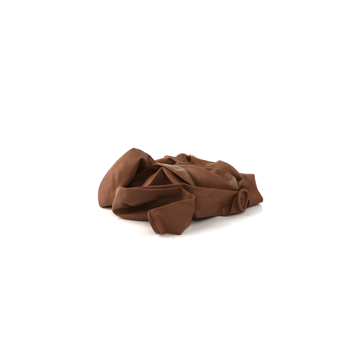 10 Pearlised Brown 12" Latex Balloons