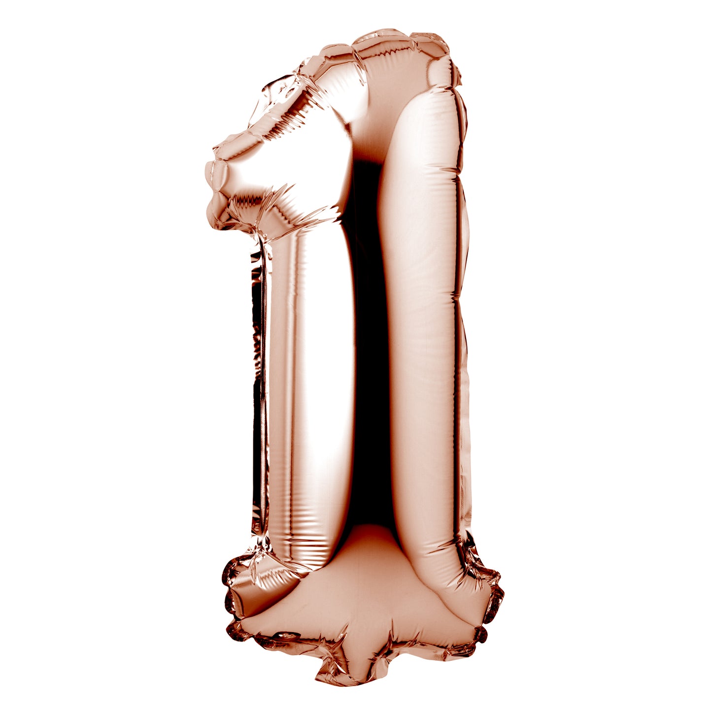 Large Rose Gold Foil "Number 1" Balloon