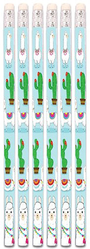 6 Llama Pencils