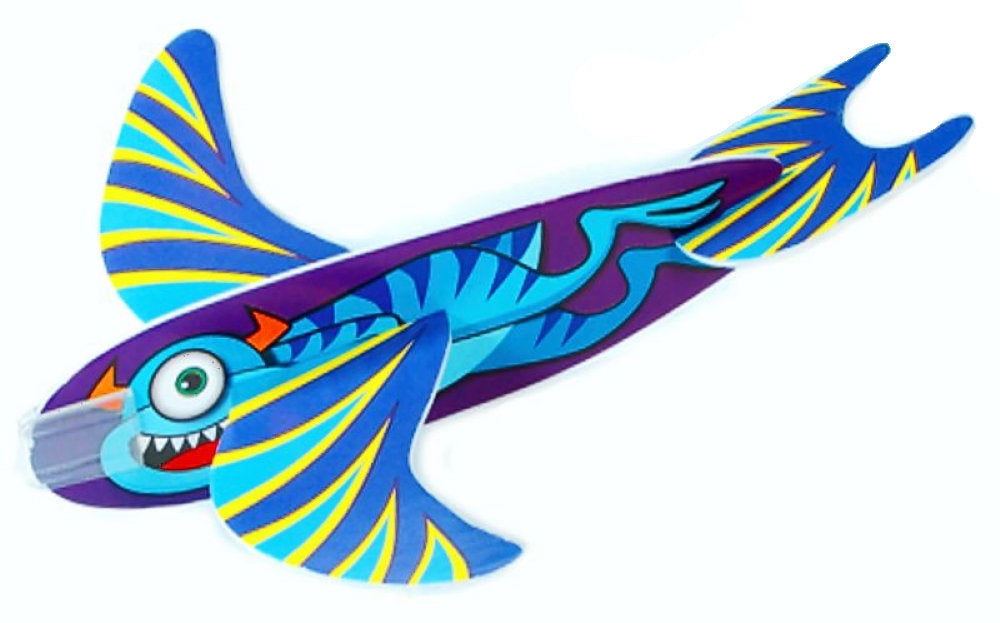 6 Monster Polystyrene Plane Gliders