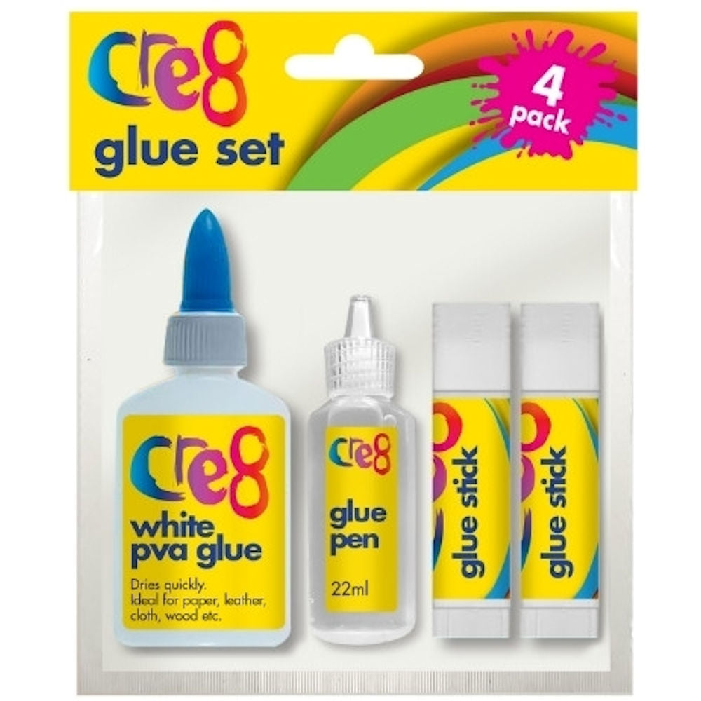 Craft Glue Set - 4 Pack Craft Glue Different Projects Versatility