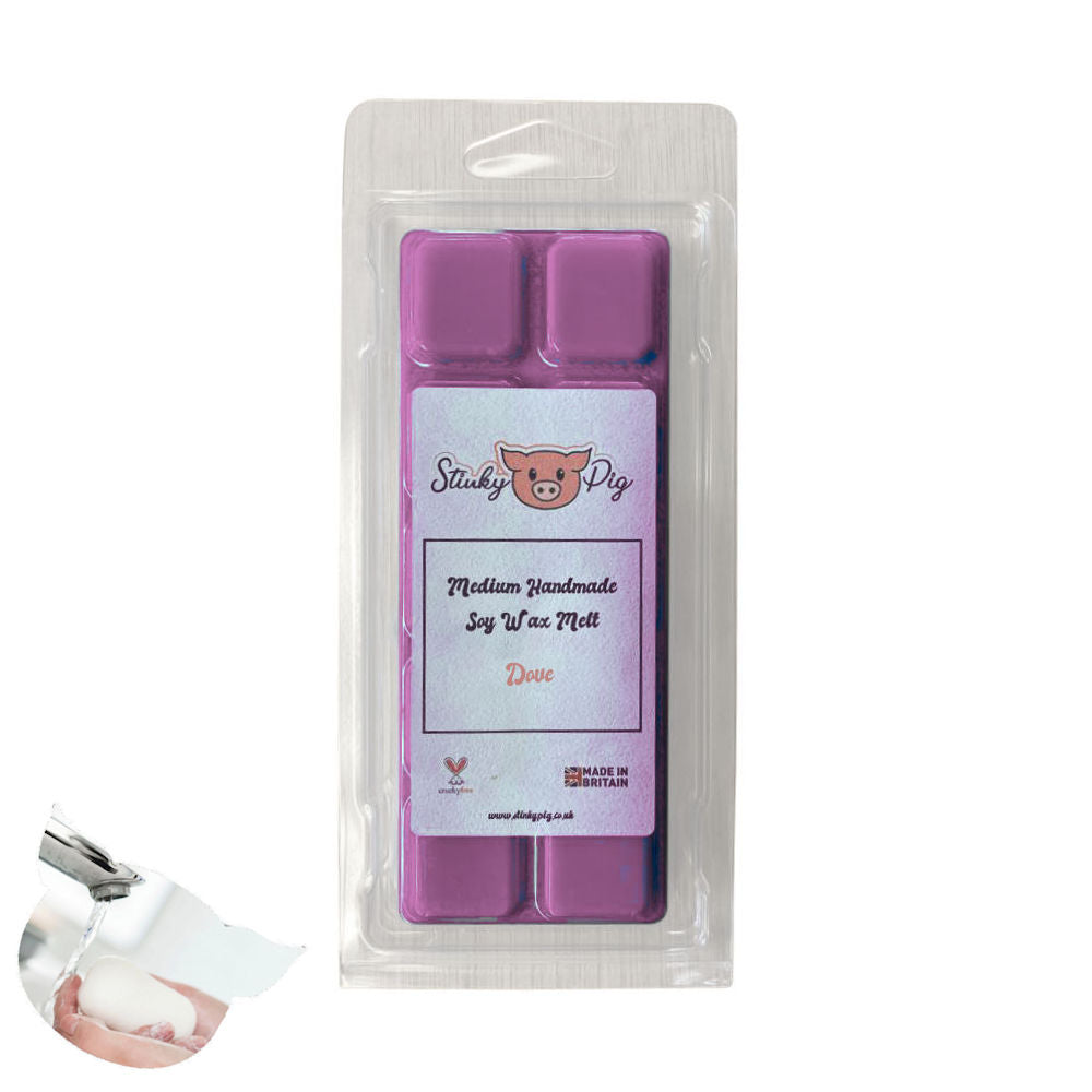 Stinky Pig Highly Scented Soy Wax Melt Clam - 50g Dove