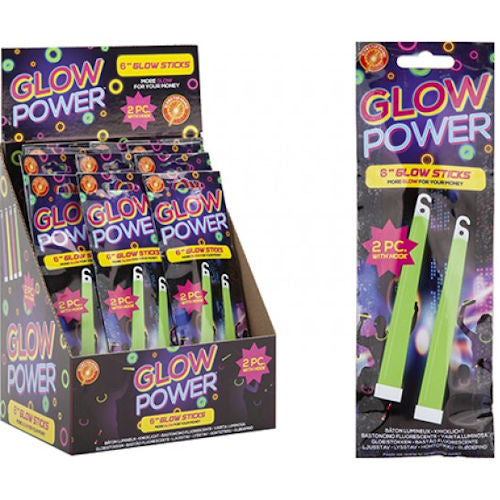 Glow Sticks 6" - 2 Pack Assorted Neon Light Party Sticks Festival