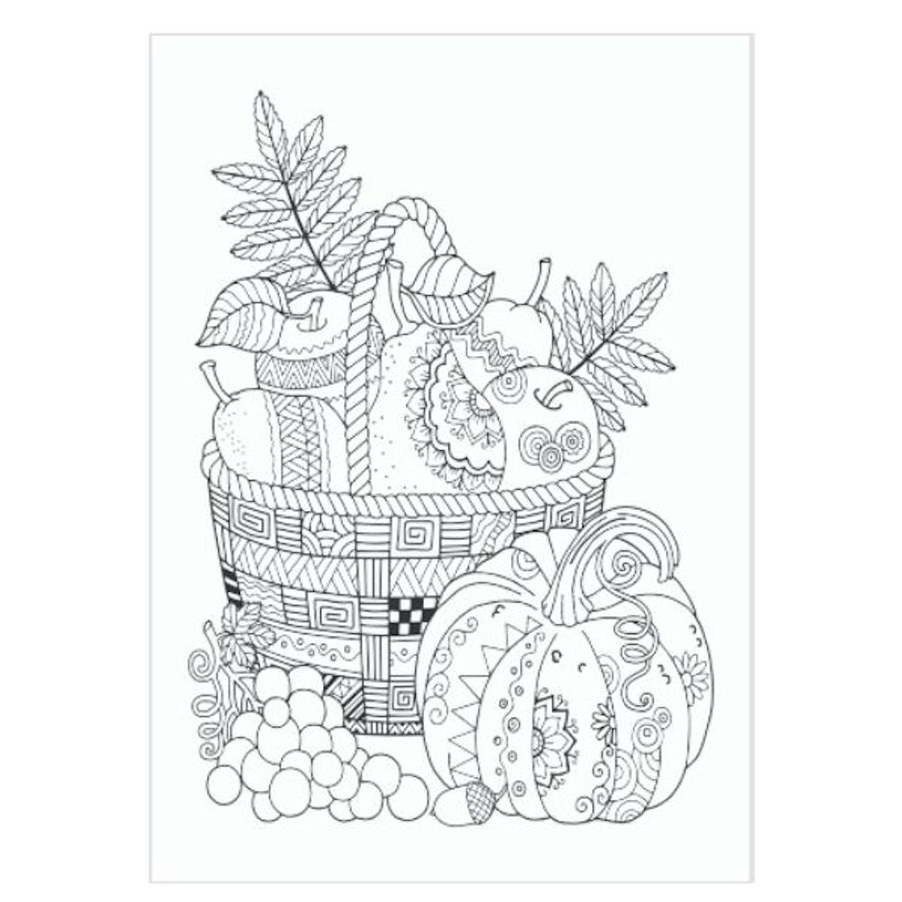 A4 Advanced Colouring Book - Assorted Detailed Designs Intricate Patterns High Quality Paper Relaxing Art Therapy