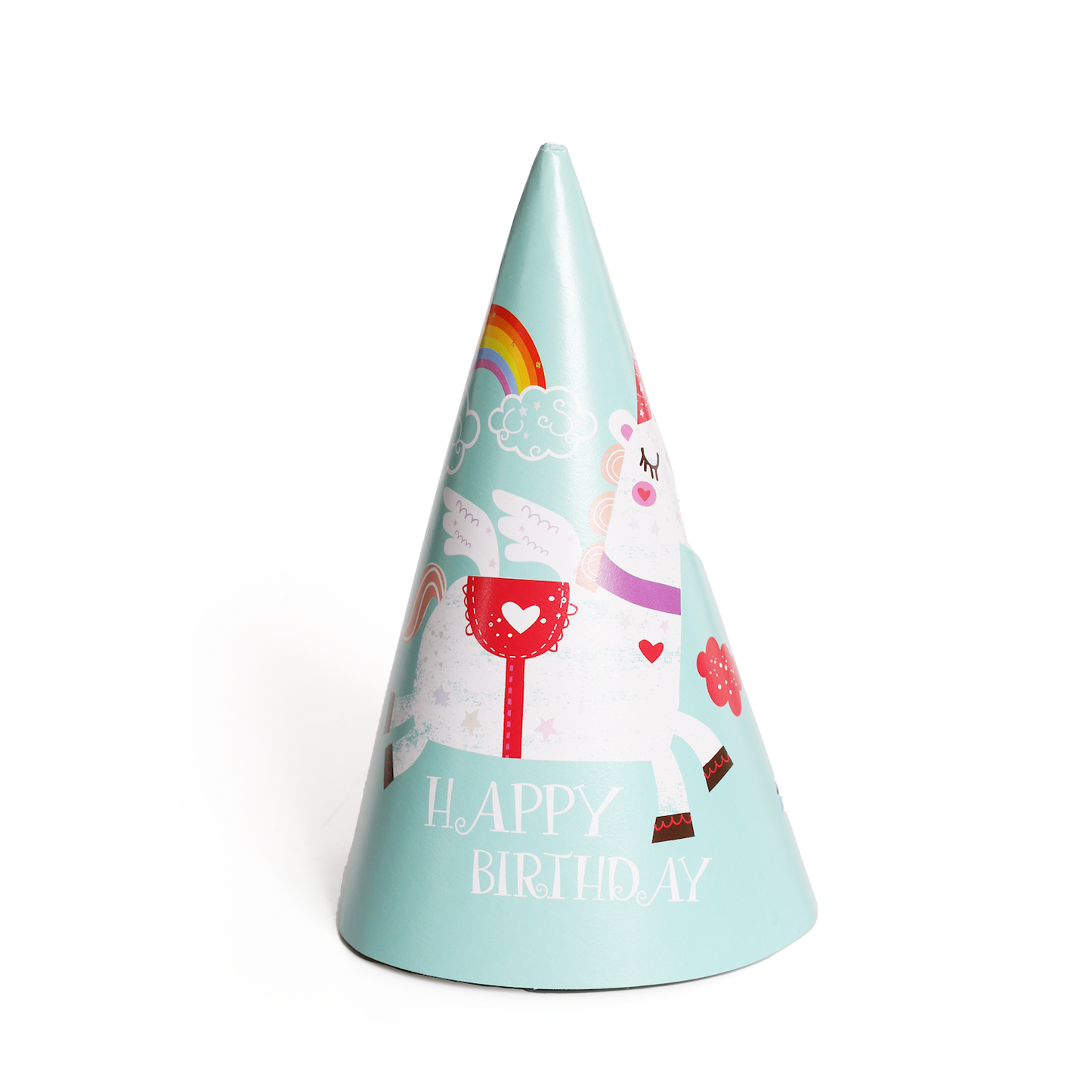 12 Unicorn Paper Party Hats