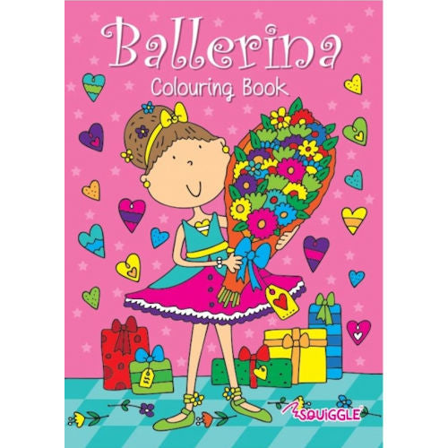 Ballerina / Princess Colouring Book - Assorted Fun Creative Activity Kids