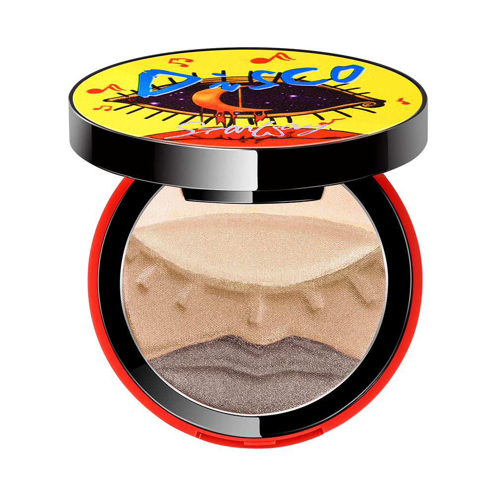 Starway Disco Mysterious Doll Eyeshadow Powder - Caramel Natural Makeup Cosmetics Beauty