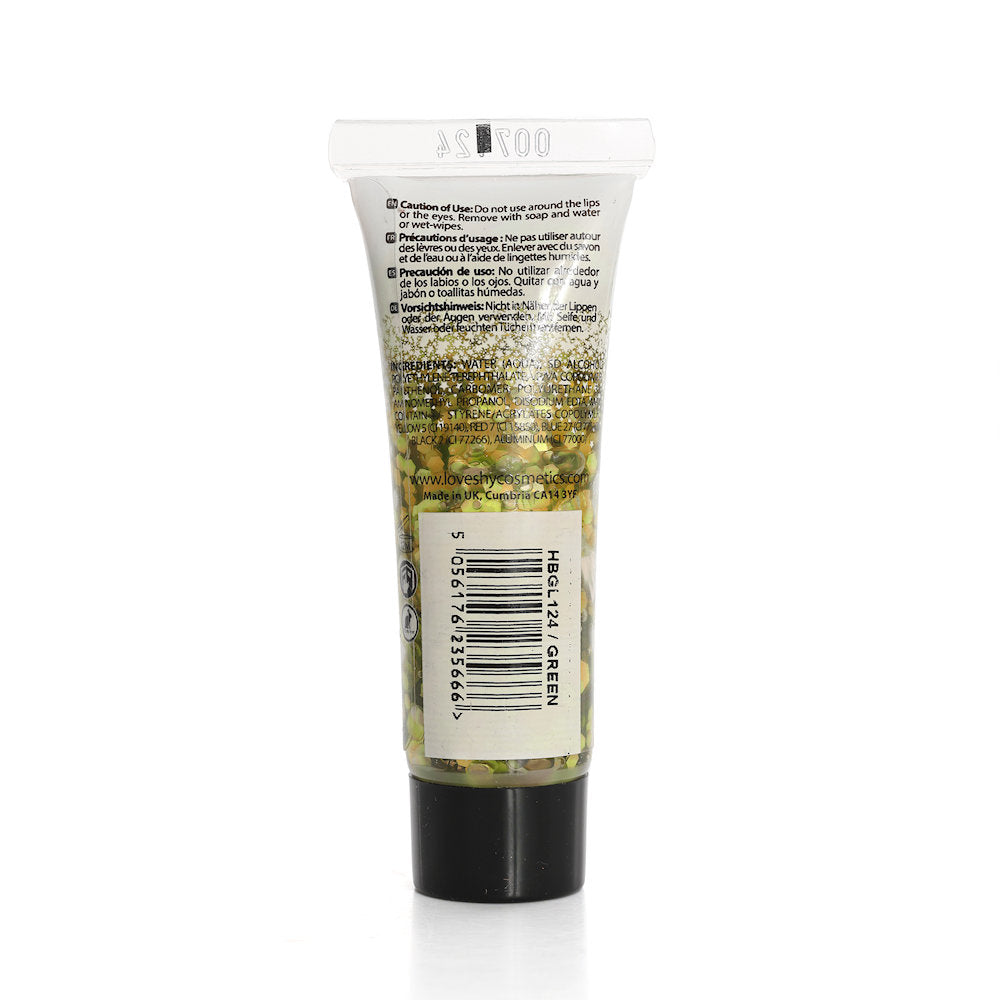 LoveShy Gold Holographic Chunky Glitter Face & Body Gel