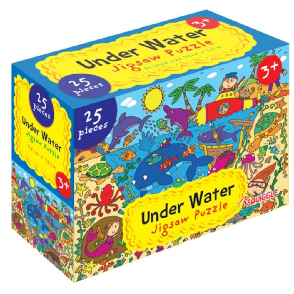 Unicorn Underwater Jigsaw Assorted - Engaging Jigsaw Puzzles Kids Fun