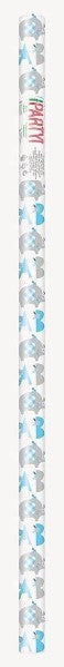 Blue Elephant Gift Wrap Roll 30" x 5ft