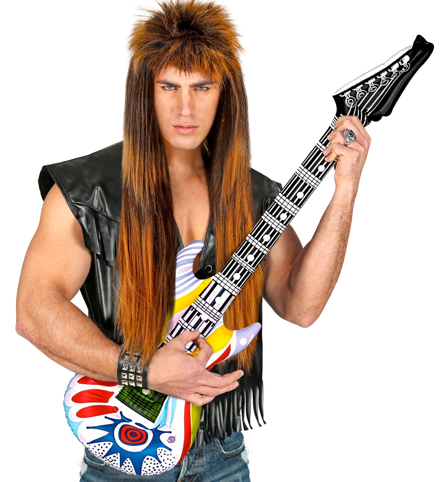 Funky Inflatable Guitar with String for Hanging - 105cm