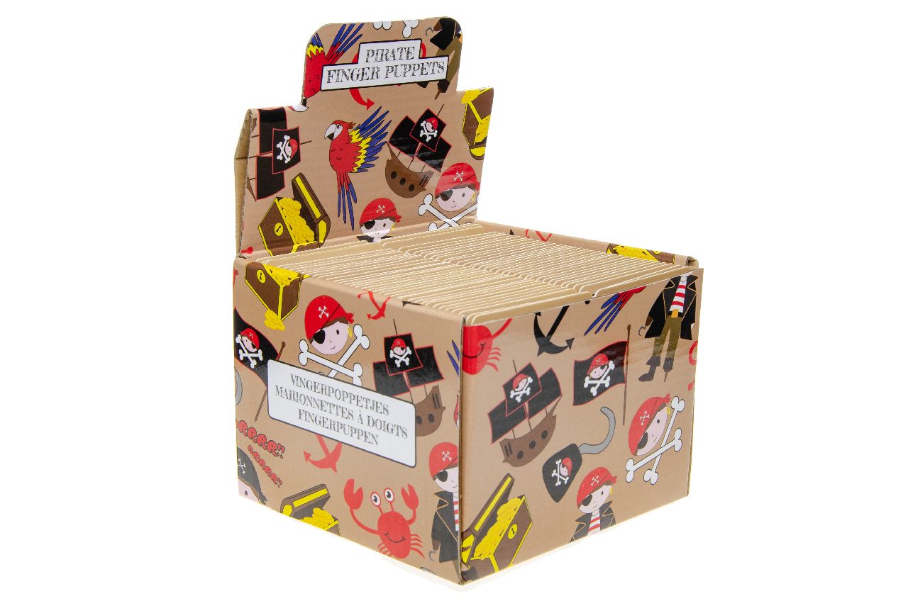 6 Pirate Finger Puppets