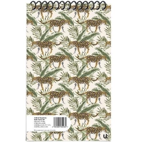 Animal Reporters Notepad - Assorted Lined Compact Size Lined Pages Writing