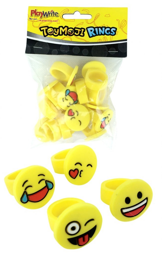 12 Emoji Rubber Rings