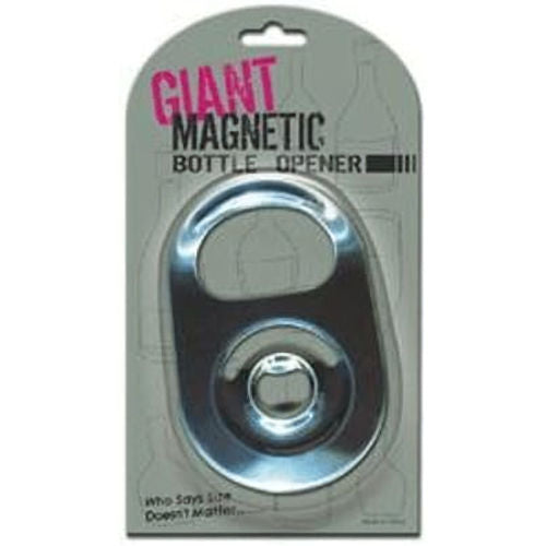 Giant Can Top Magnetic Bottle Opener - Novelty Kitchen Gadget Strong Magnet Fun Design
