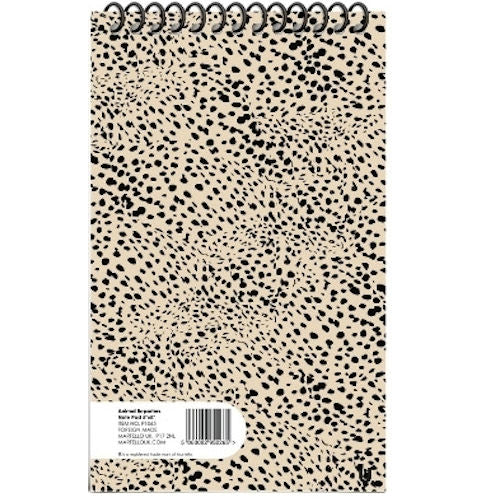 Animal Reporters Notepad - Assorted Lined Compact Size Lined Pages Writing