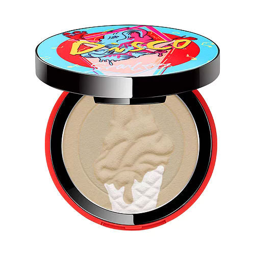 Starway Disco Ice Cream Pressed Powder - Sand Storm Natural Face Makeup Cosmetics Beauty