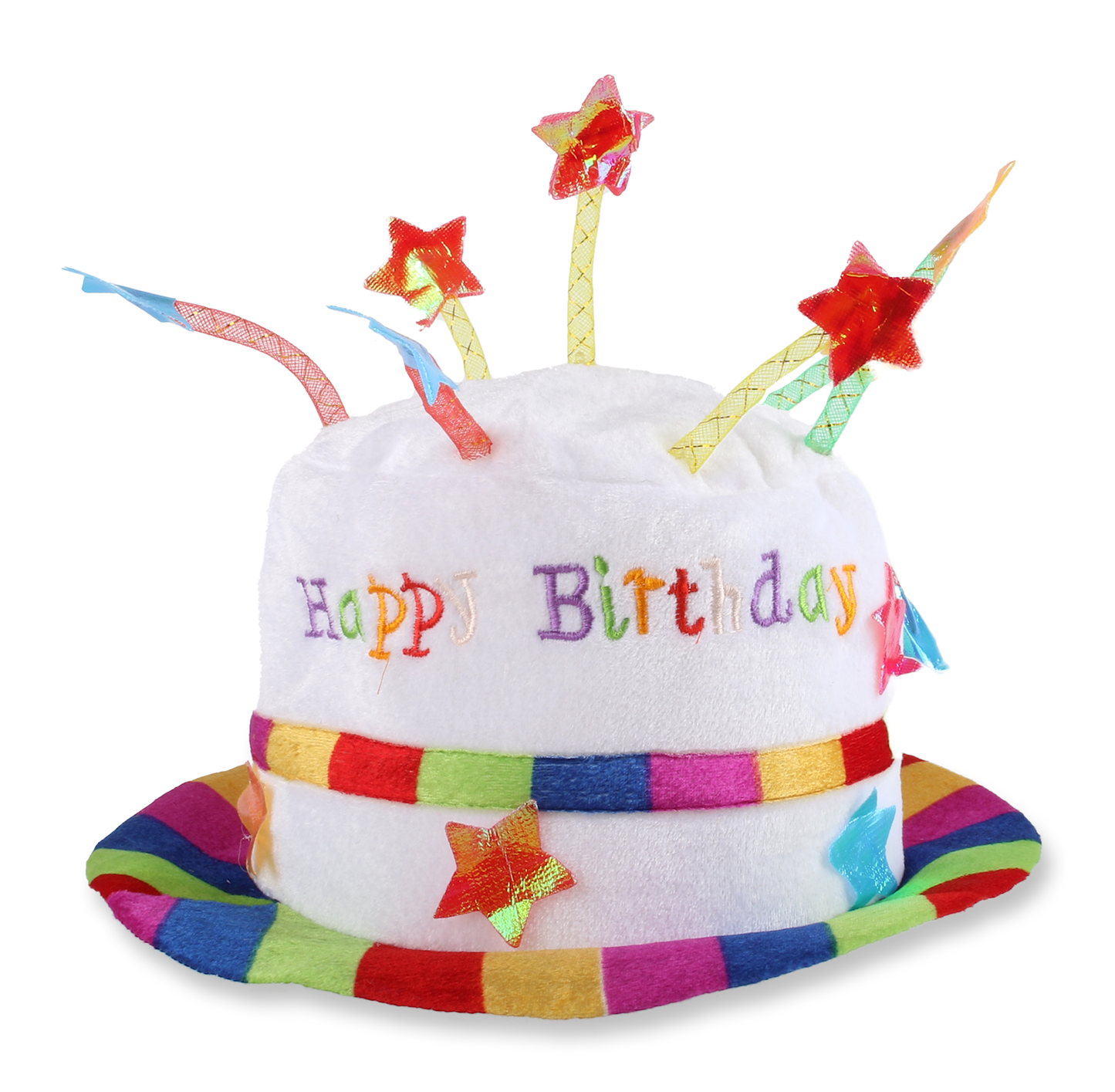 Adult Light Up Happy Birthday Hat