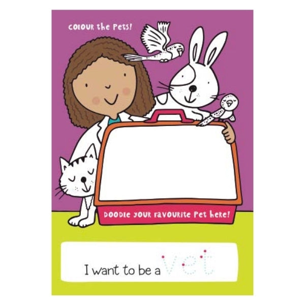 A4 Dream Big Activity Doodle Book - 32 Pages Creative Doodling Engaging Activities High Quality