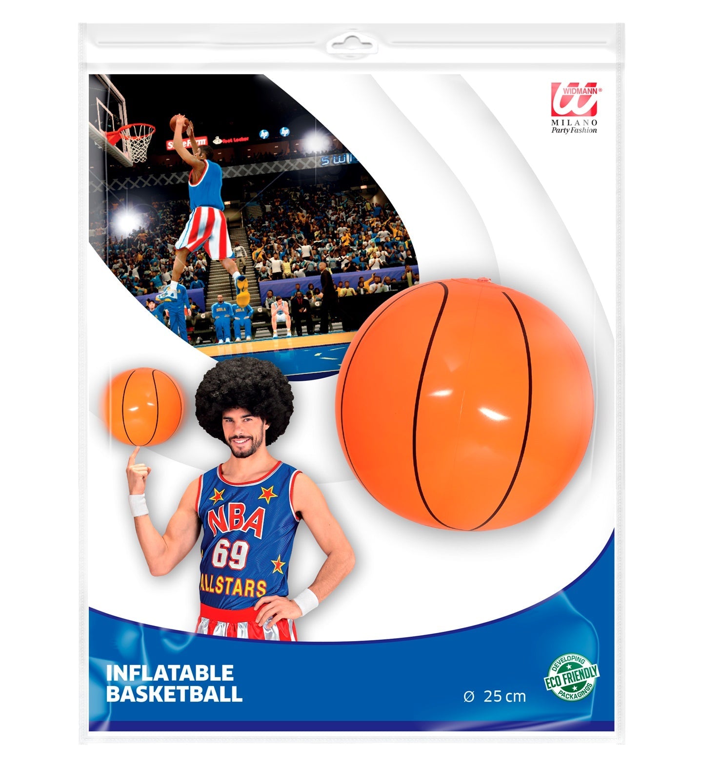 Inflatable Basketball - 25cm