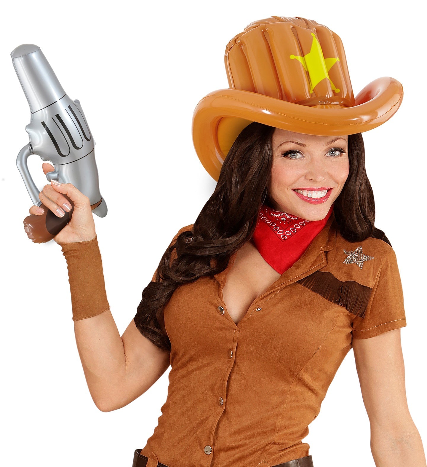 Inflatable Cowboy Gun - 29cm