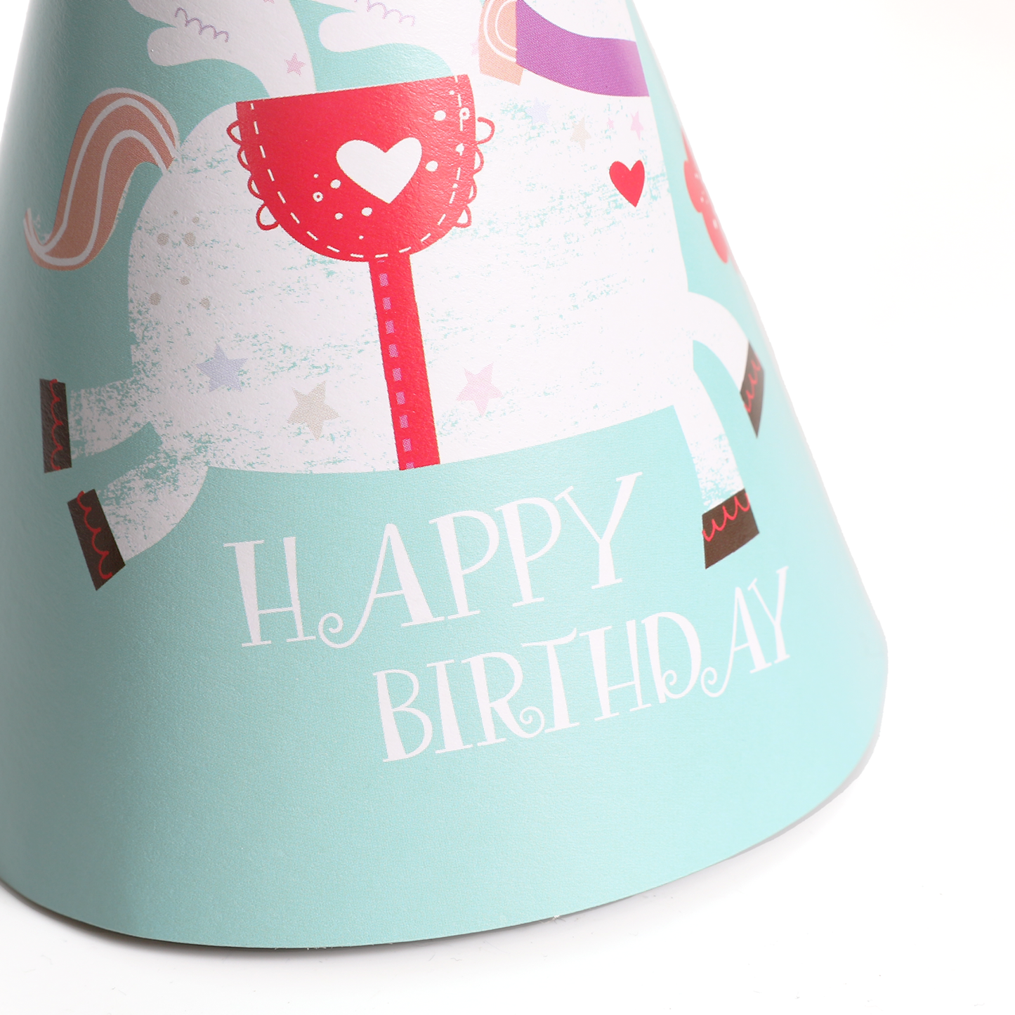 12 Unicorn Paper Party Hats