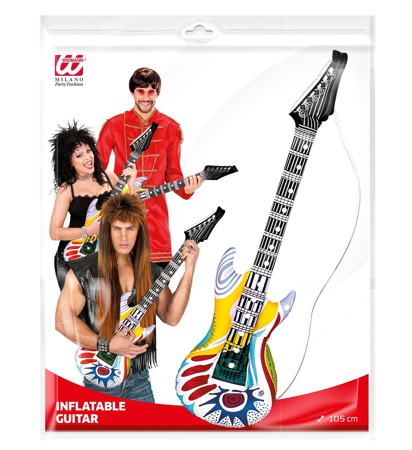 Funky Inflatable Guitar with String for Hanging - 105cm