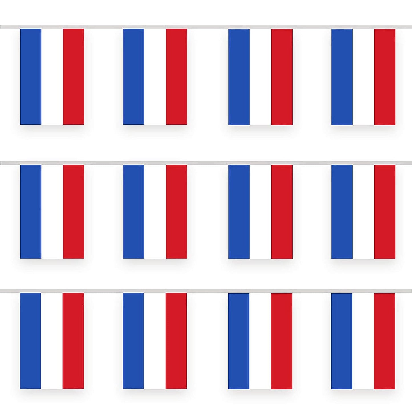 Netherlands Flag 10m Rectangular Bunting