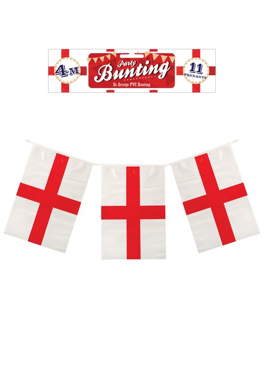 St George 4m Flag Bunting