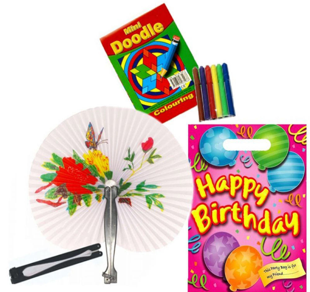 Pre-Filled Happy Birthday Pink Party Bag