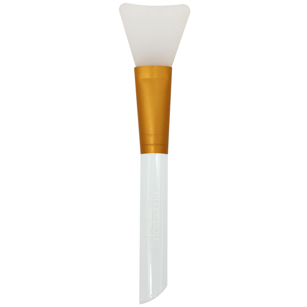 Ditzy Doll Silicone Face Mask Brush White - Soft Applicator Brush for Smooth and Even Facial Mask Application