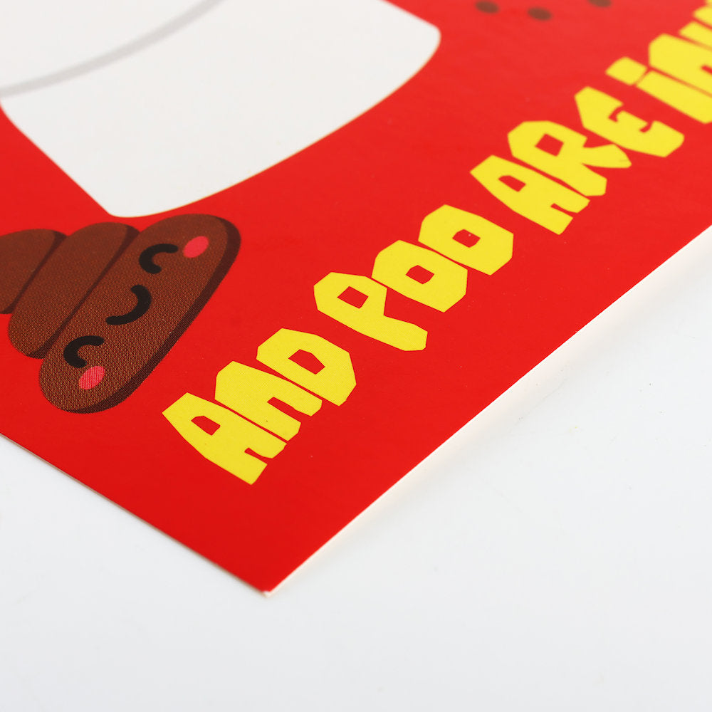 16 Emoji Poo Party Invites & Envelopes