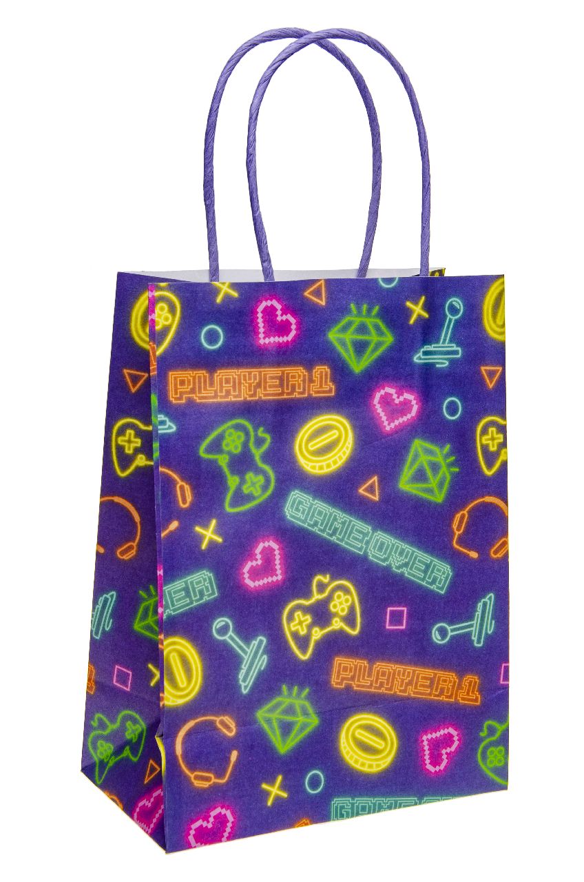 Large Gamer Paper Gift Bag