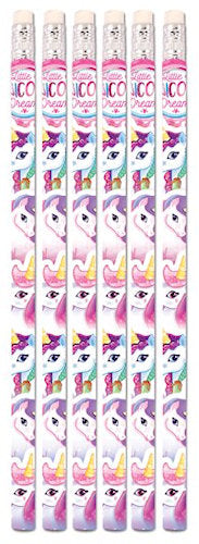 6 Unicorn Pencils