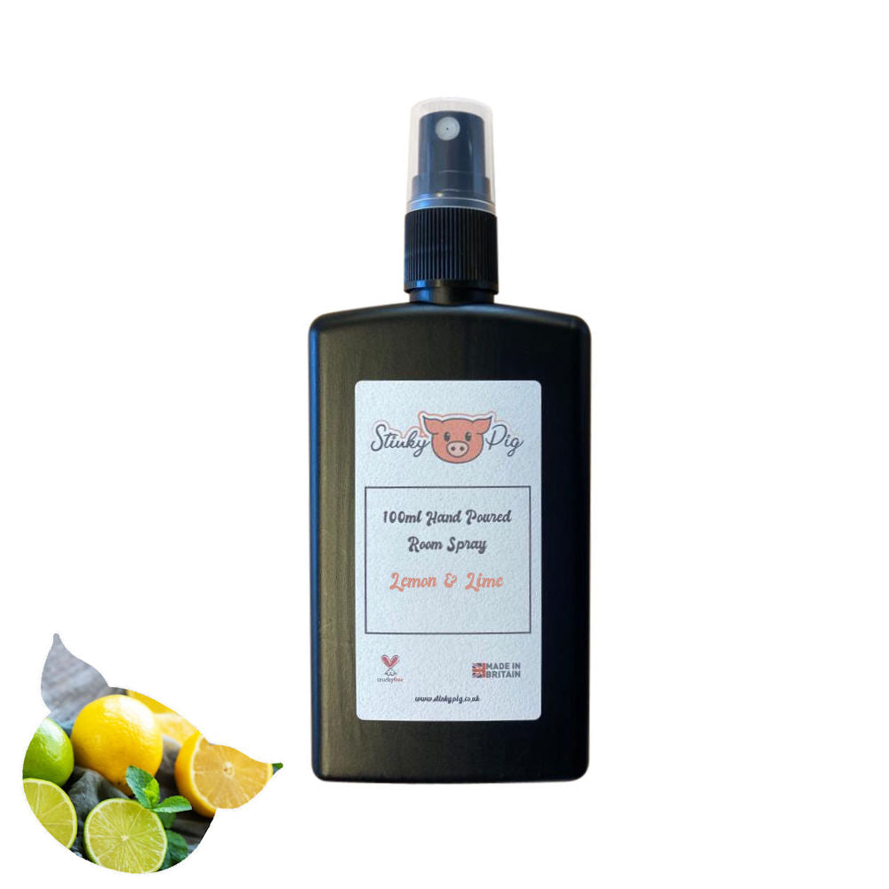 Stinky Pig Highly Scented Medium Room Spray - 100ml Lemon & Lime