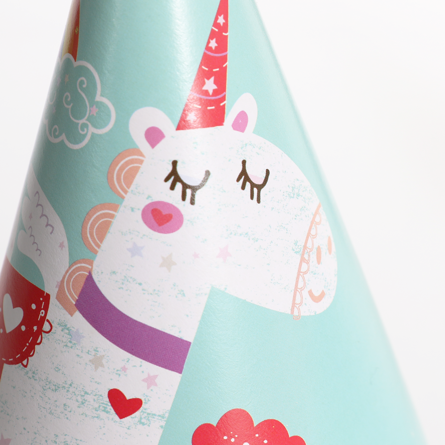 12 Unicorn Paper Party Hats
