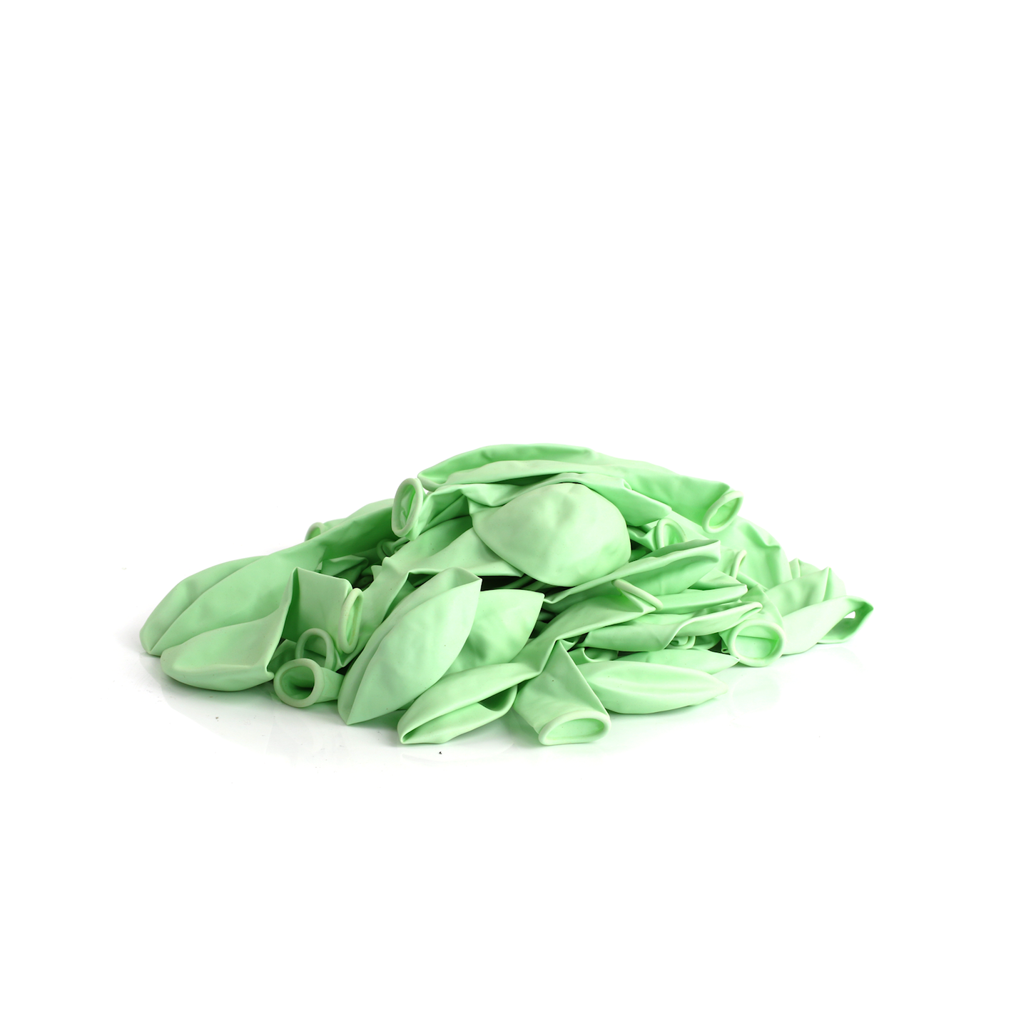 50 Pearlised Lime Green 7" Latex Balloons