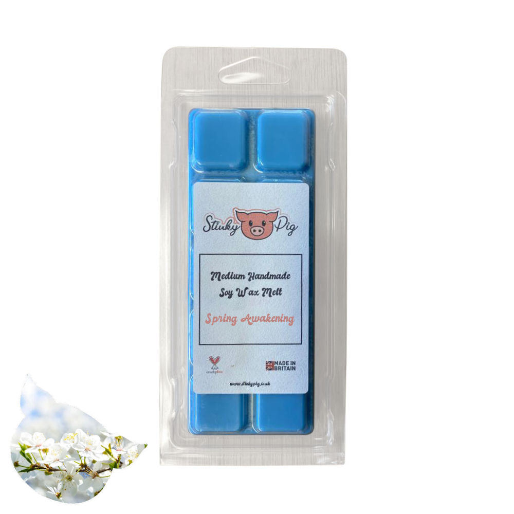 Stinky Pig Highly Scented Soy Wax Melt Clam - 50g Spring Awakening