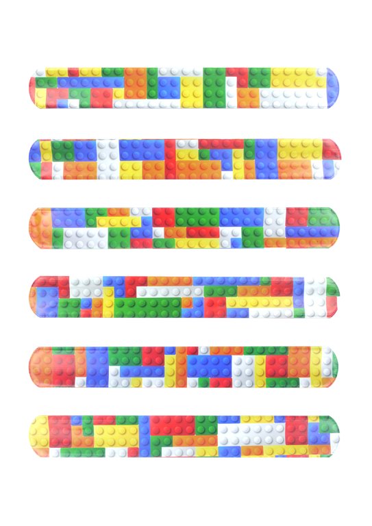 6 Brickz Snap Bracelets