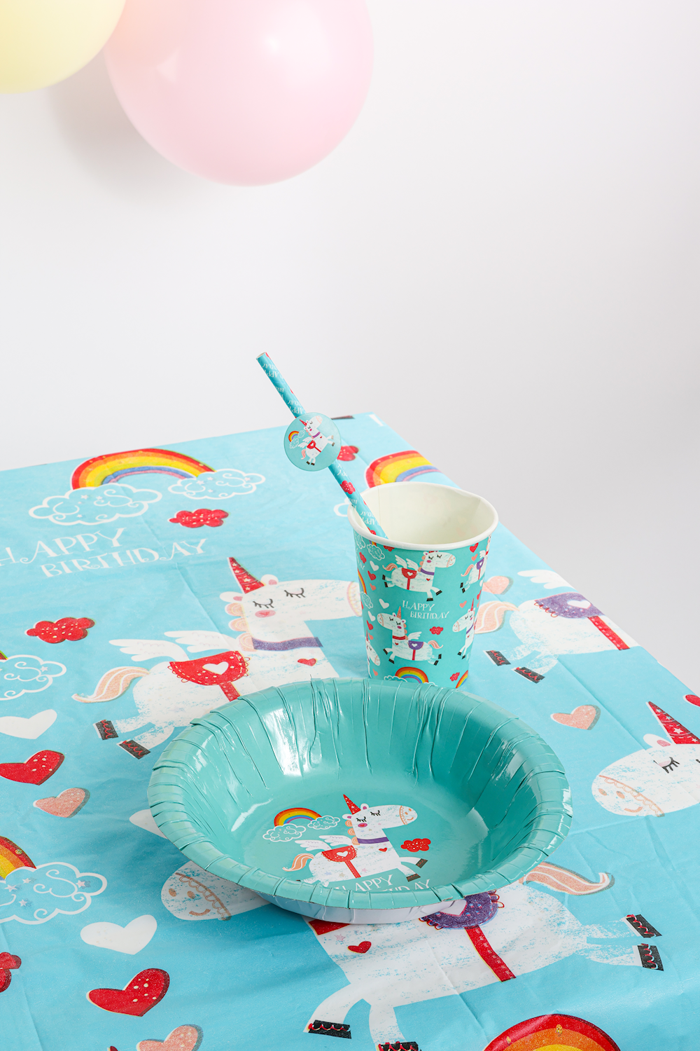 16 Unicorn Paper Party Bowls