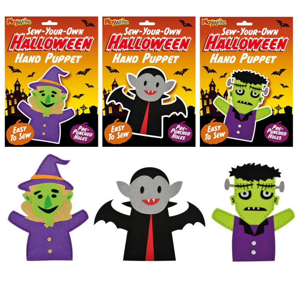 Sew Your Own Halloween Hand Puppet