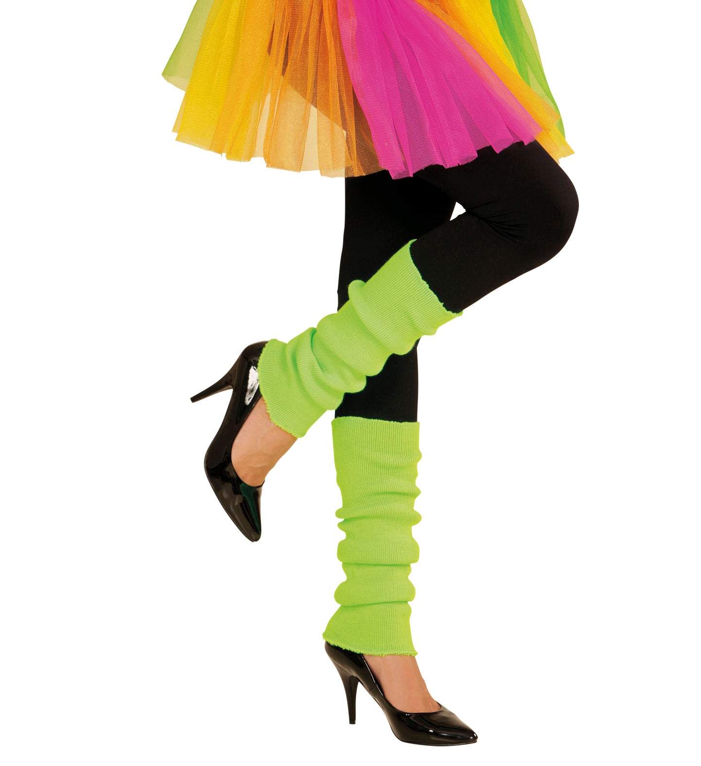 Pair of Neon Green Legwarmers