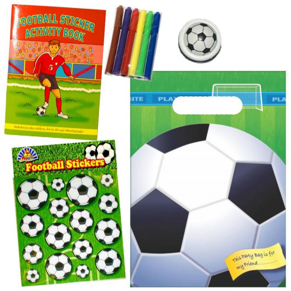 Football - Filled Party Bag - Party Perfecto