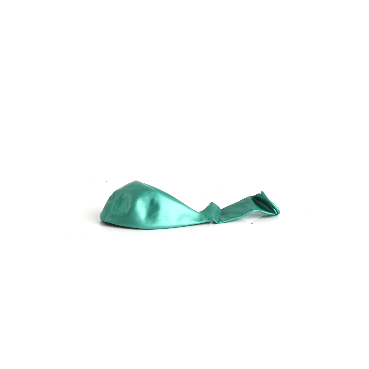 100 Metallic Green 7" Latex Balloons