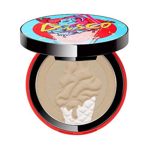 Starway Disco Ice Cream Pressed Powder - Olive Natural Face Makeup Cosmetics Beauty