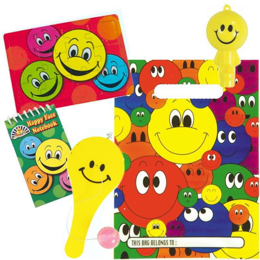Happy Face - Filled Party Bag - Party Perfecto