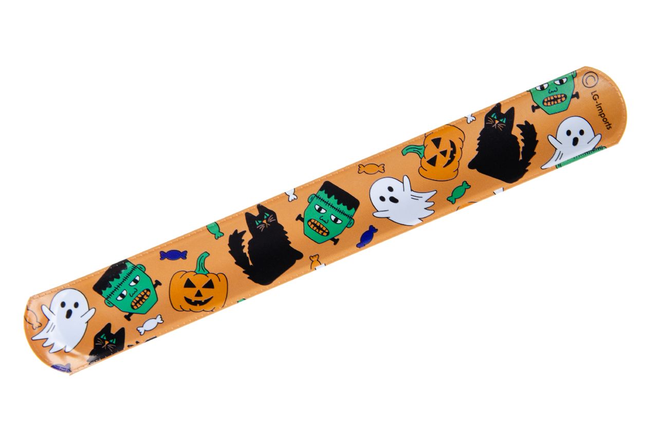 6 Halloween Slap Bracelets