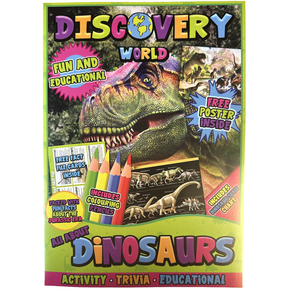 Discovery World All About Dinosaurs Activity Set