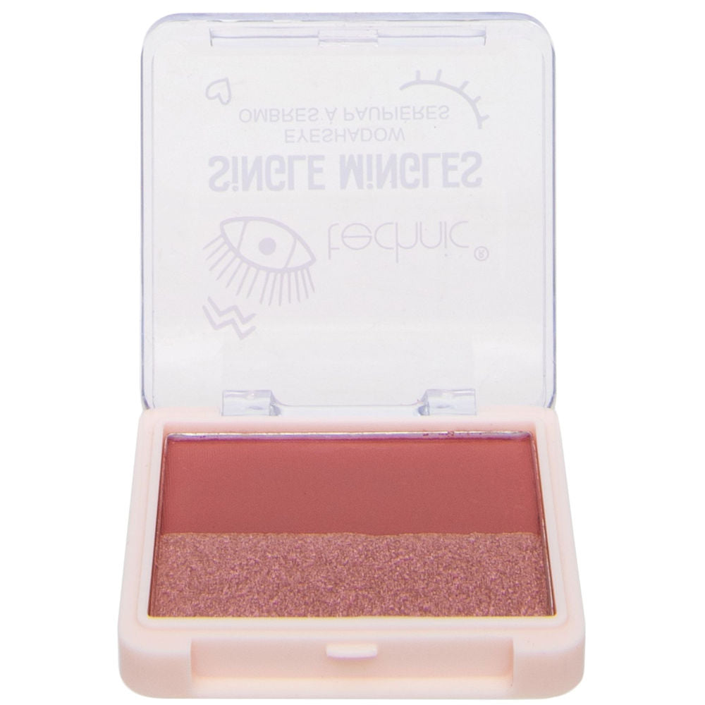 Technic Cosmetics Single Mingles Eyeshadow - Kiss Chase Pink Highly Pigmented Long-Lasting Blendable Smooth Application
